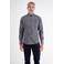 LERROS regular fit overhemd met print - bruin