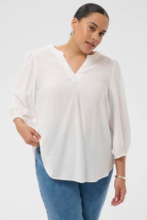 blouse Plus Size - ecru