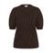 Kaffe Curve gebreide trui Plus Size - donkerbruin