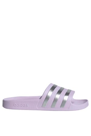 Adilette badslippers - lichtroze/zilver