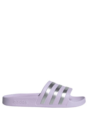 Adilette badslippers - lichtroze/zilver
