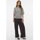VERO MODA wide leg casual broek - bruin