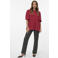 VERO MODA straight leg pantalon - donkergroen