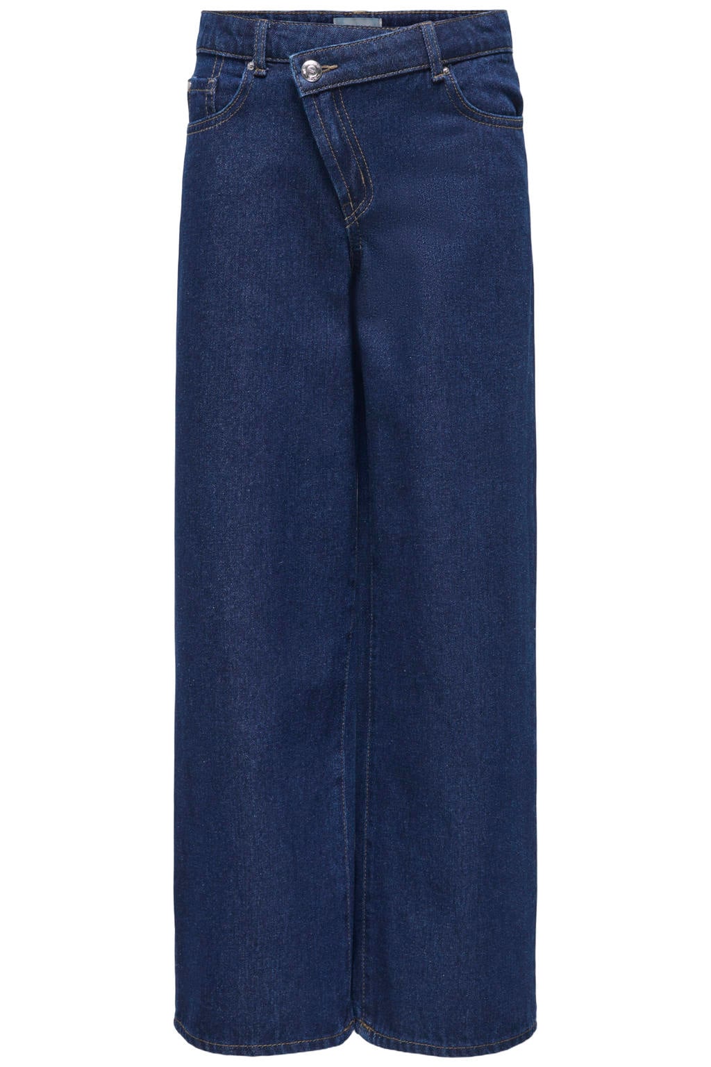 KIDS ONLY GIRL KOGHOPE wide leg jeans - donkerblauw