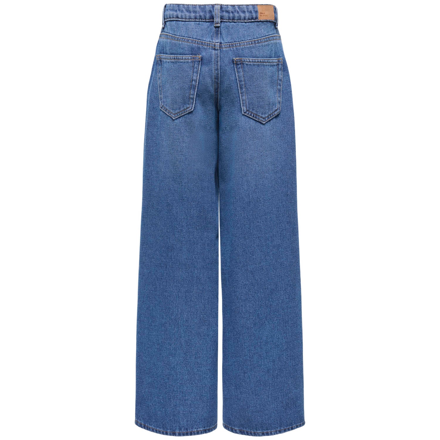 ONLY KIDS GIRL KOGHOPE wide leg jeans mediumblauw