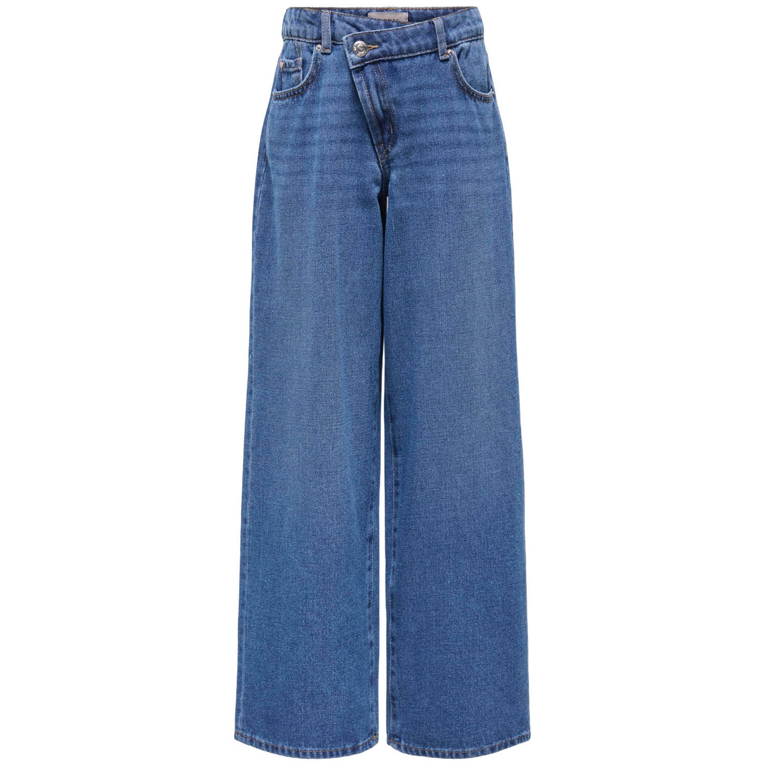 ONLY KIDS GIRL KOGHOPE wide leg jeans mediumblauw