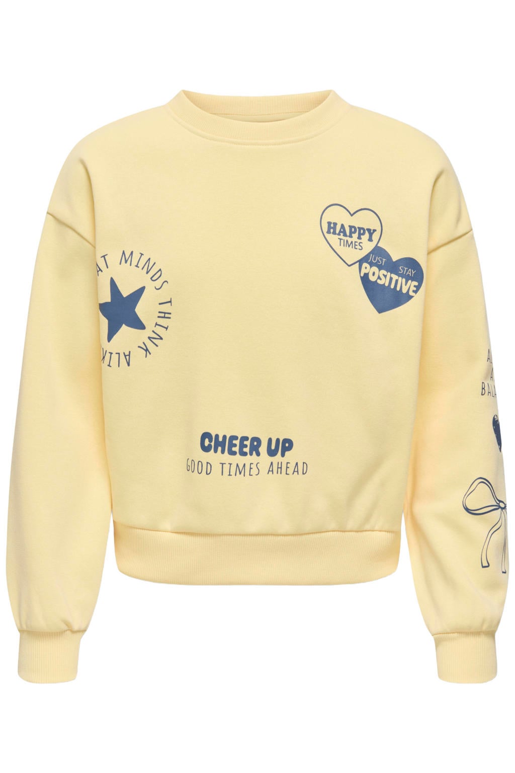 KIDS ONLY GIRL sweater met print - geel