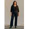 VERO MODA CURVE top Plus Size - zwart