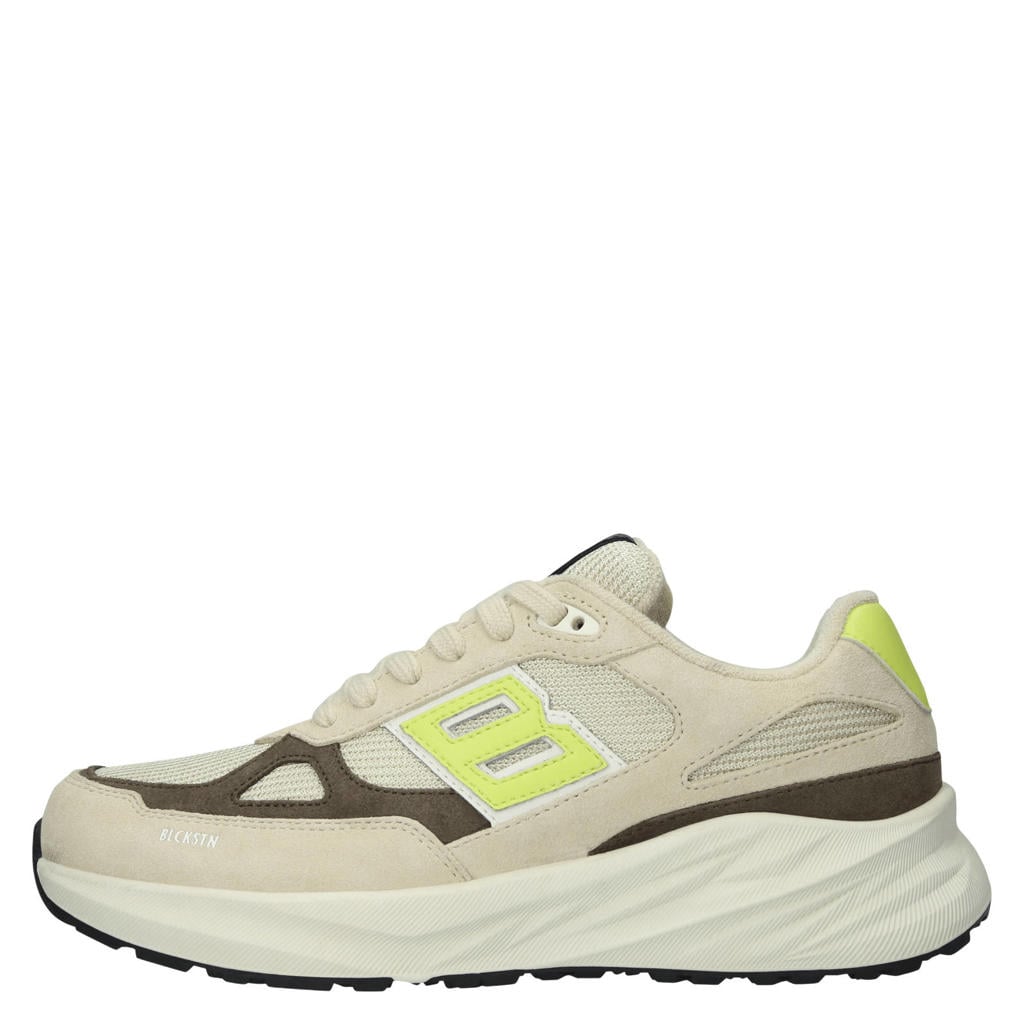Blackstone Flint Moss - Dg531 Oyster White - Runner Sneaker