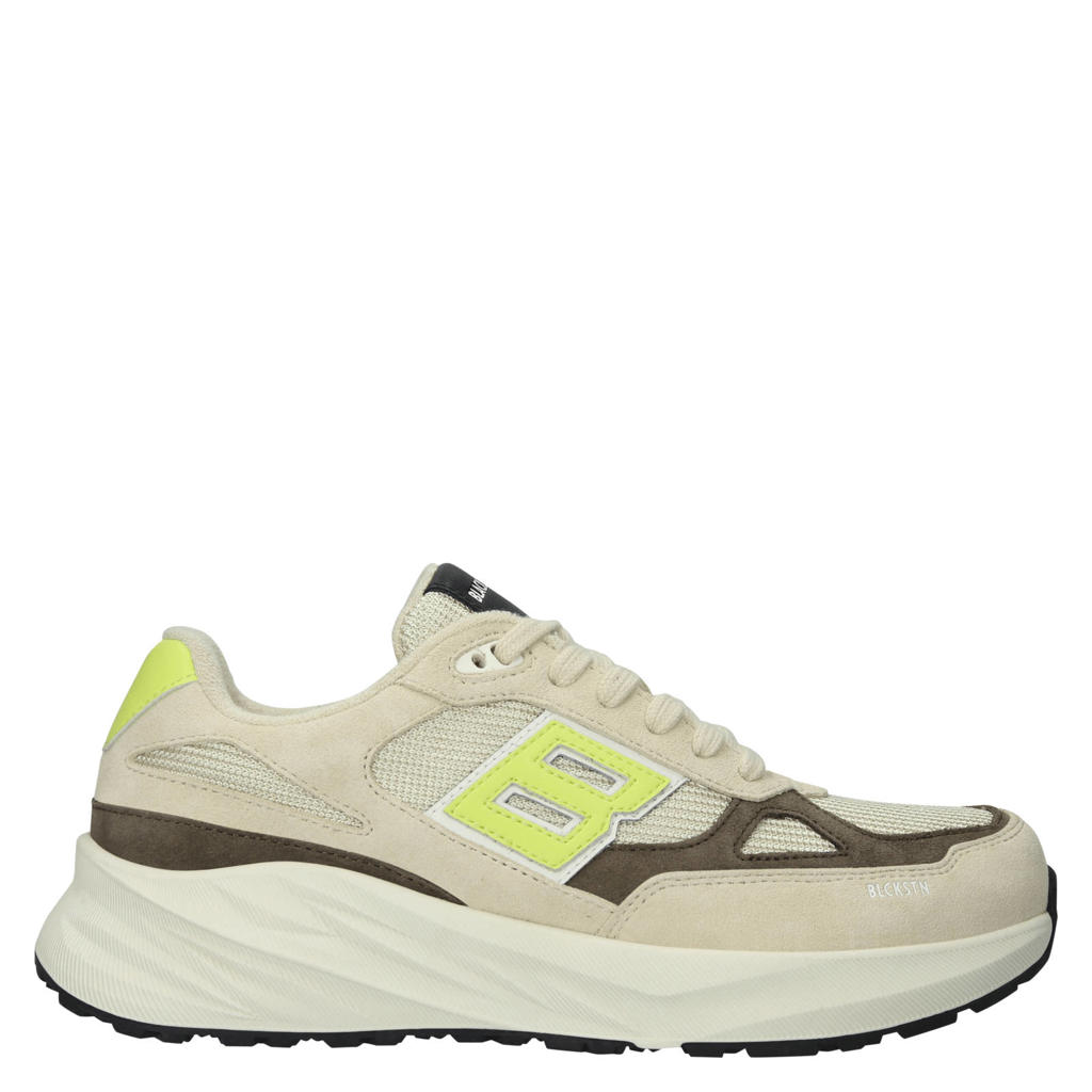 Blackstone Suede Runner Sneaker Beige