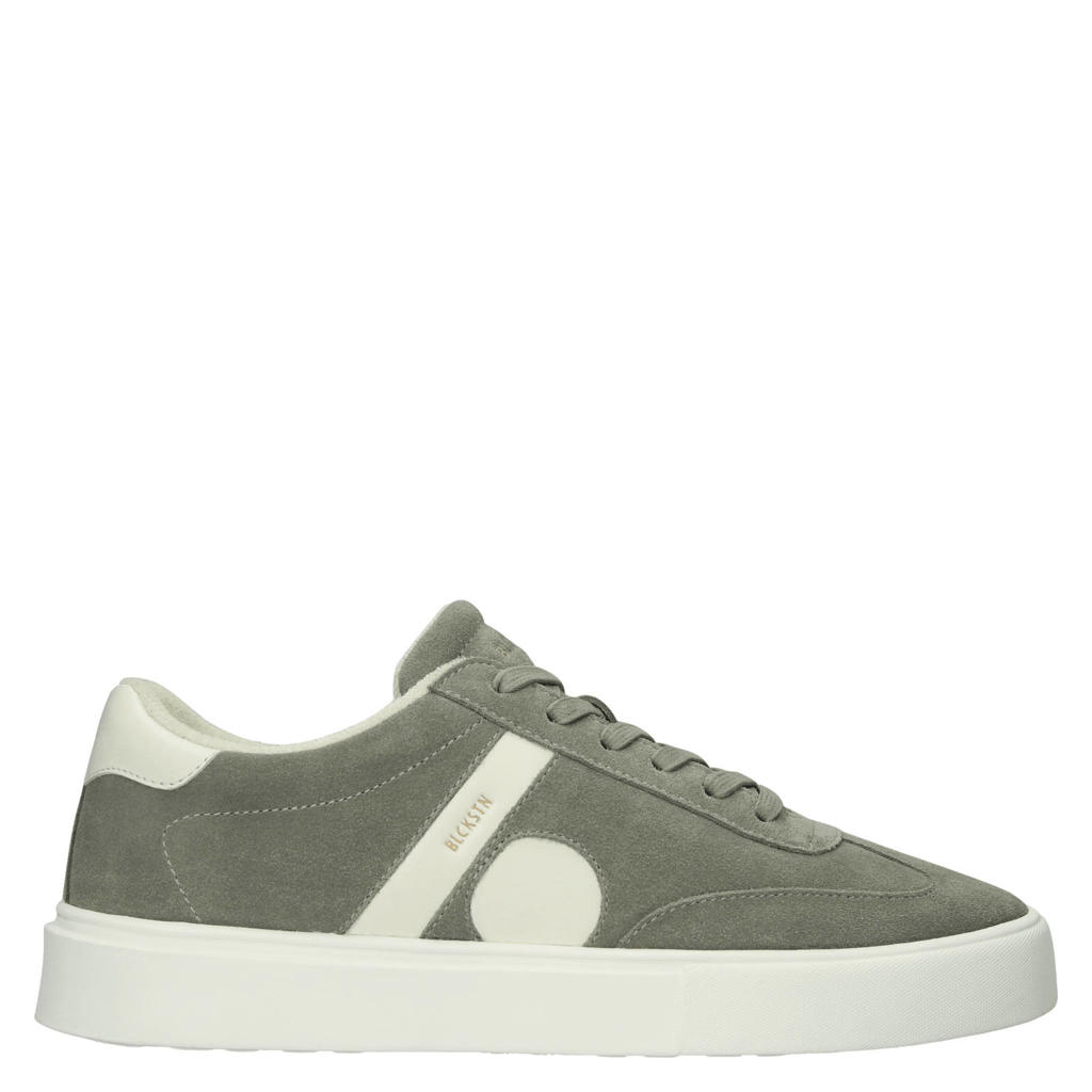 Blackstone Quartz Auden - Dried Sage - Suede sneaker (low) light green