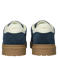 Blackstone Quartz Auden -  Dark Blue - Suede sneaker (low) dark blue
