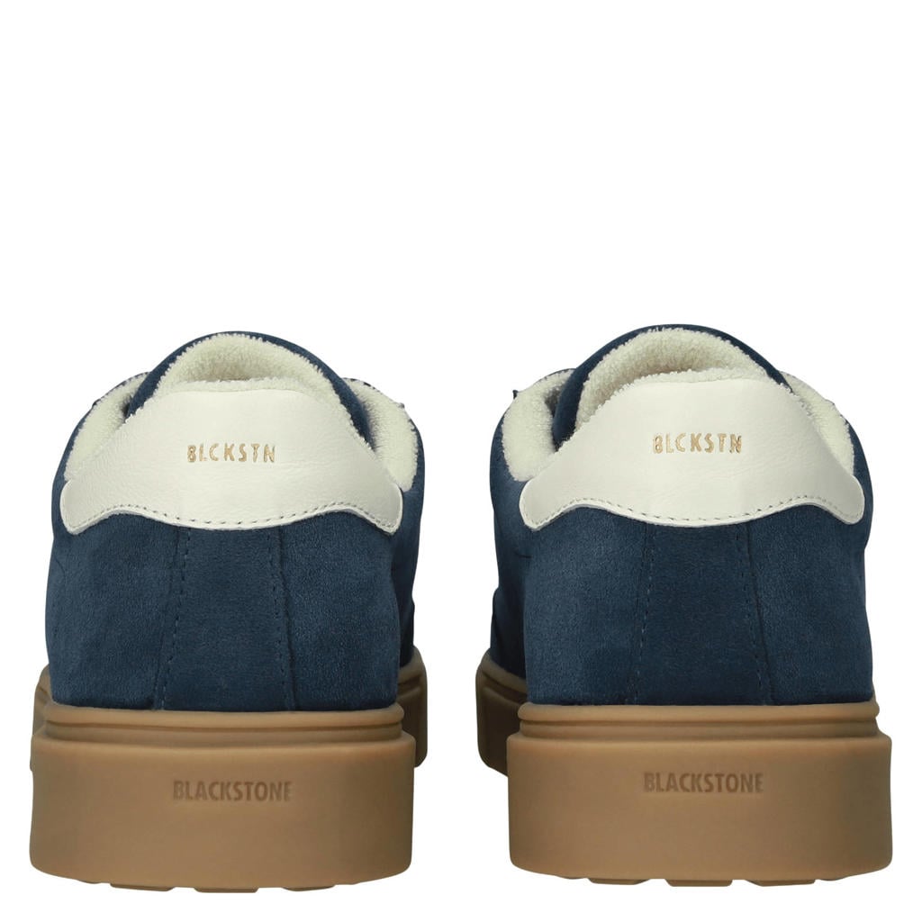 Blackstone Quartz Auden - Dark Blue - Suede sneaker (low) dark blue
