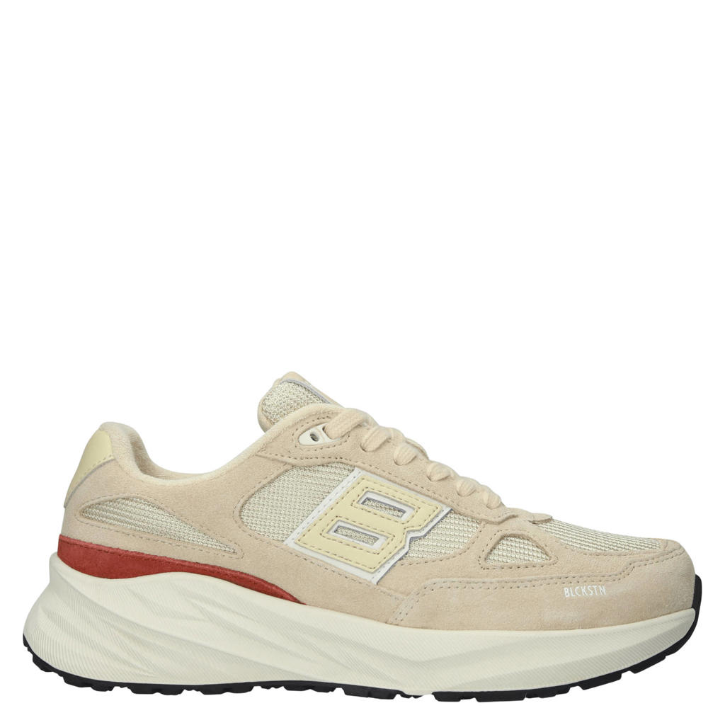 Blackstone Suede Runner Sneaker Beige