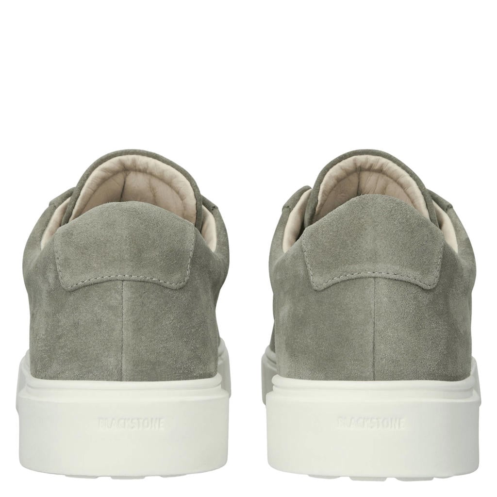 Blackstone Crag Finn Low - Dried Sage - Suede sneaker (low) light green