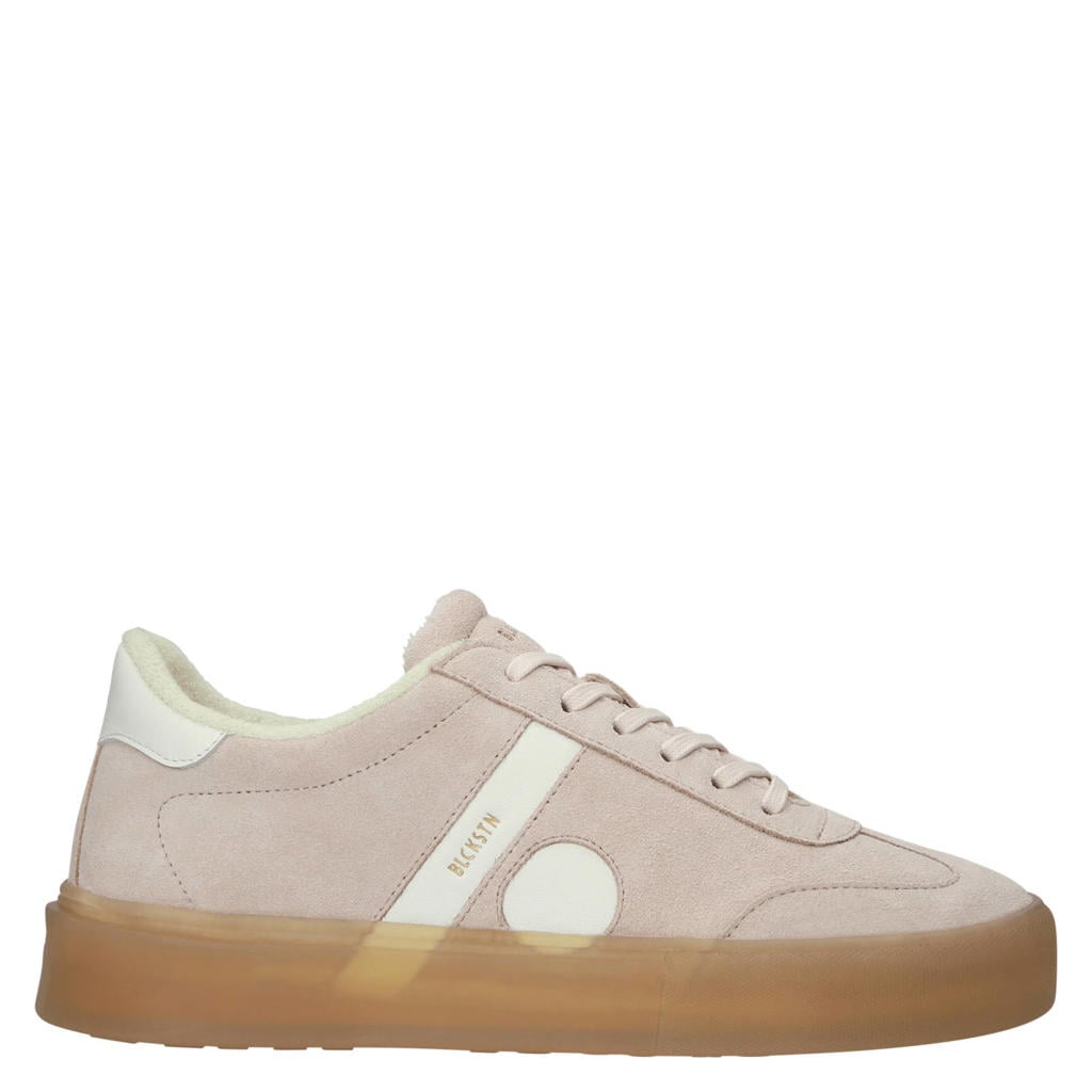Blackstone Quartz Auden - Crystal Gray - Suede sneaker (low) pink