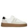 Blackstone Garnet Koda -  White Black - leren sneaker (low) white