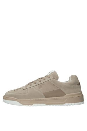 TUFA GREER leren sneakers - beige