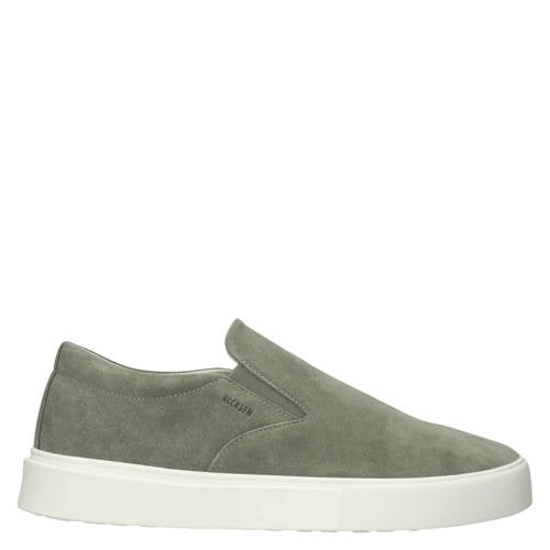 Blackstone Ruby Banks Dg508 Dried Sage Slip-Ons