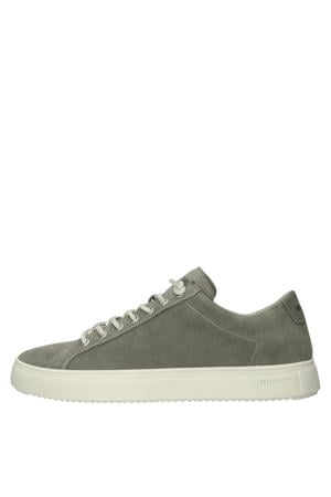 LOW suède sneakers - groen