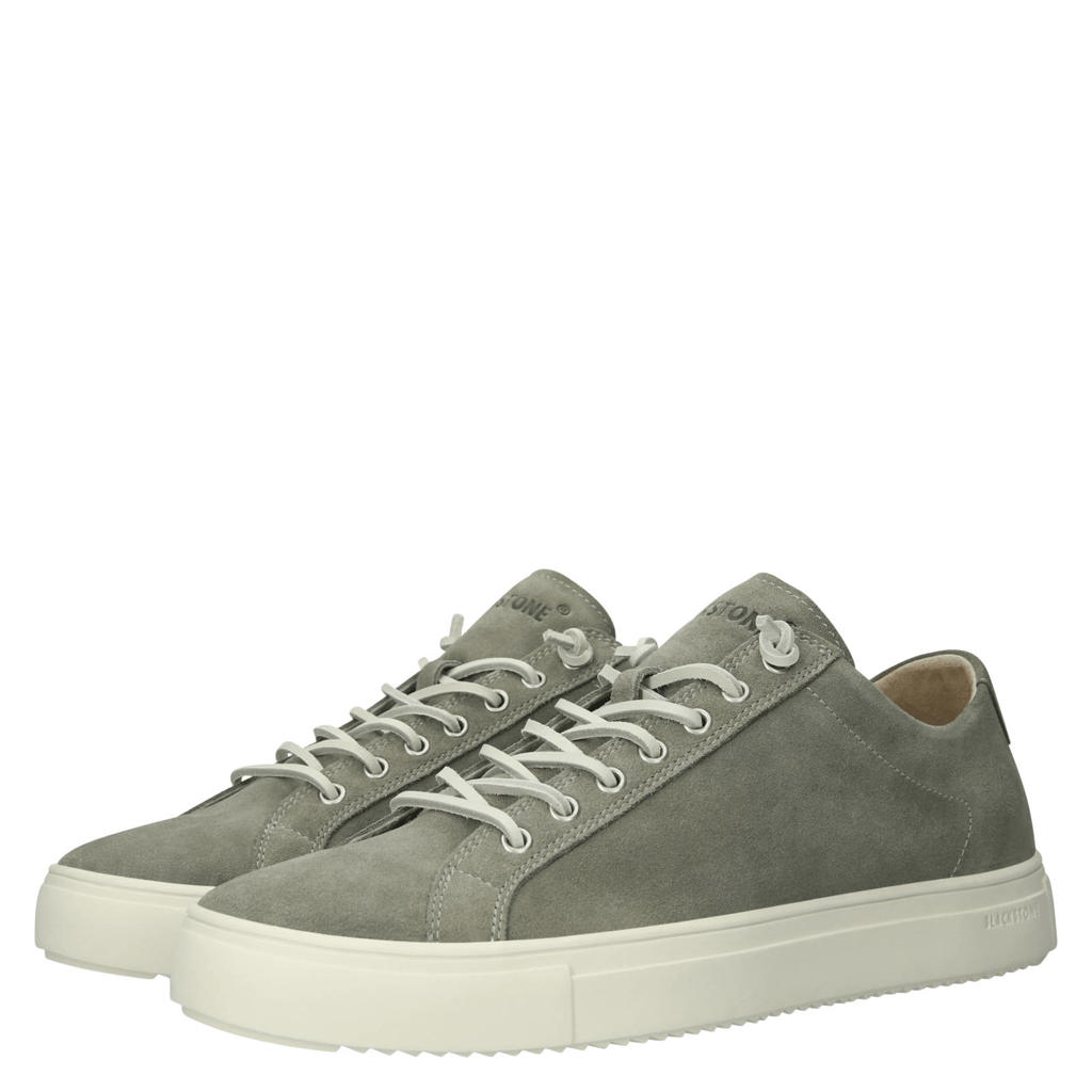 Blackstone Morgan Low - Dried Sage - Suede sneaker (low) green