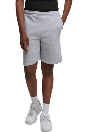 regular fit sweatshort - grijs