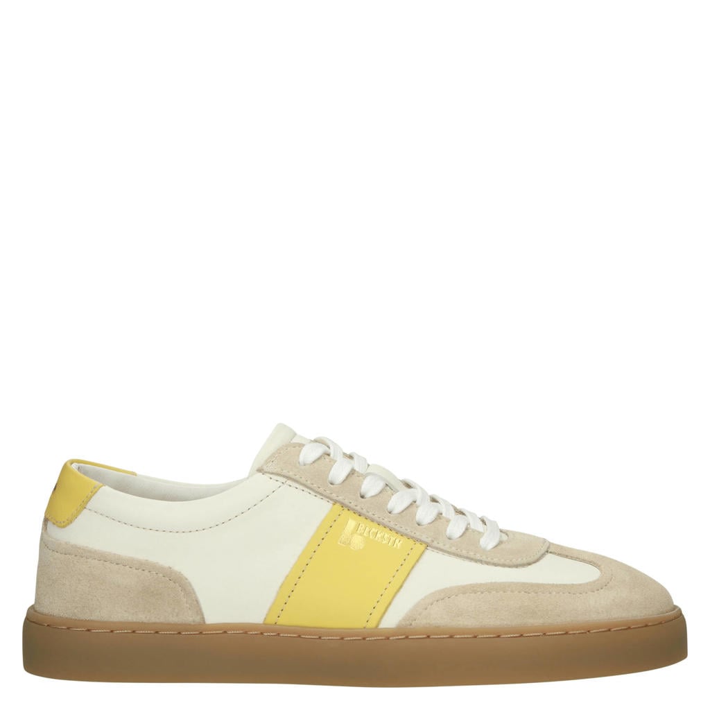 Blackstone Slate Harper Ii - Lemon Icing - Suede sneaker (low) off white