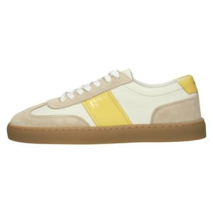 SLATE HARPER II suède sneakers - wit/geel/beige