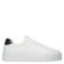 Blackstone Garnet Rory -  White Black - leren sneaker (low) white