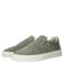 Blackstone Quartz Connor -  Dried Sage - Suede slip-ons green
