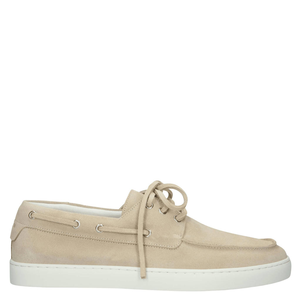 Blackstone Zircon Aster - Papyrus - Suede sneaker (low) beige