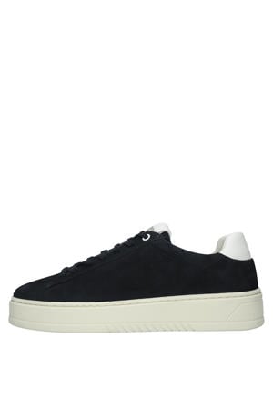 GARNET RORY suède sneakers - donkerblauw