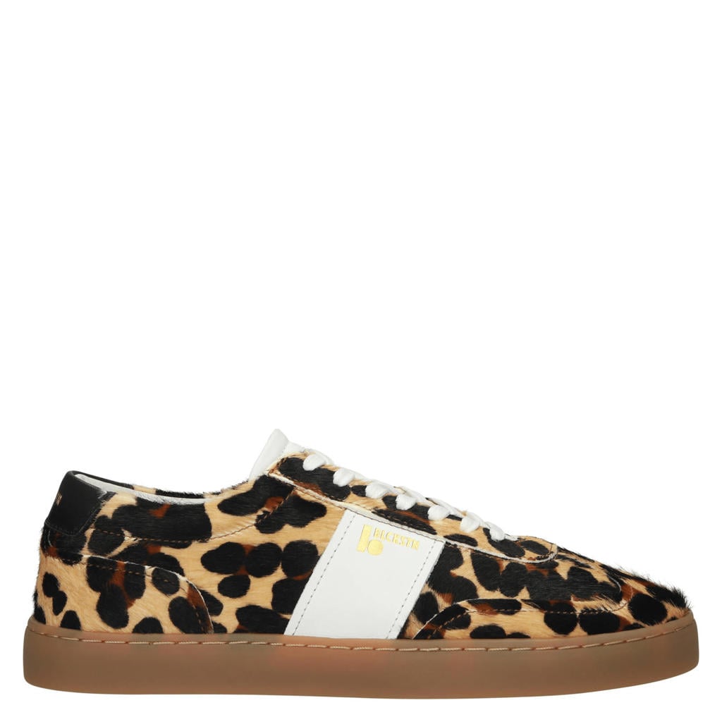 Blackstone Slate Harper Ii - Leopard - leren sneaker (low) light brown