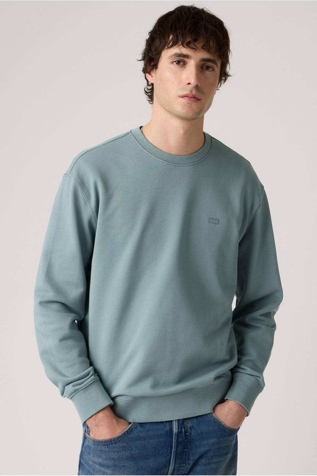 Levi's regular fit trui - grijsblauw