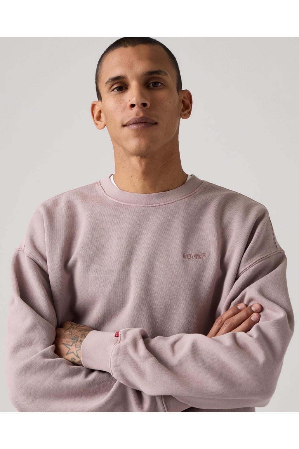 Levi's relaxed fit sweater - quail