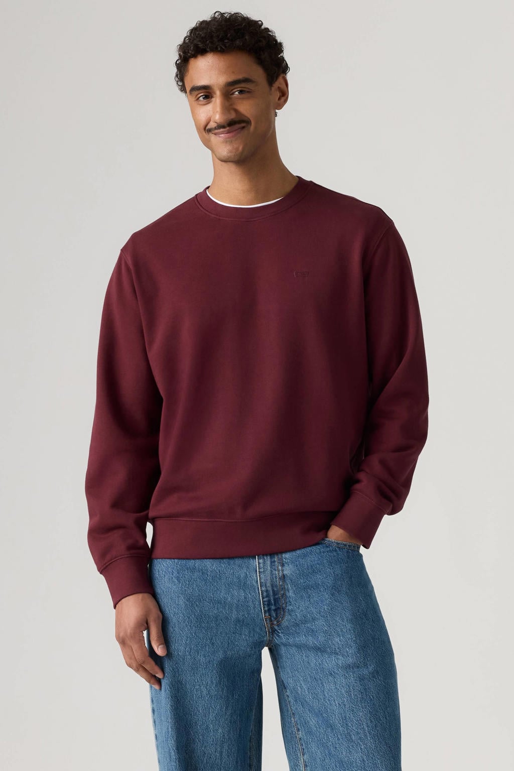 Levi's regular fit sweater - tawny port