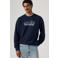 Levi's relaxed fit sweater met logo - donkerblauw