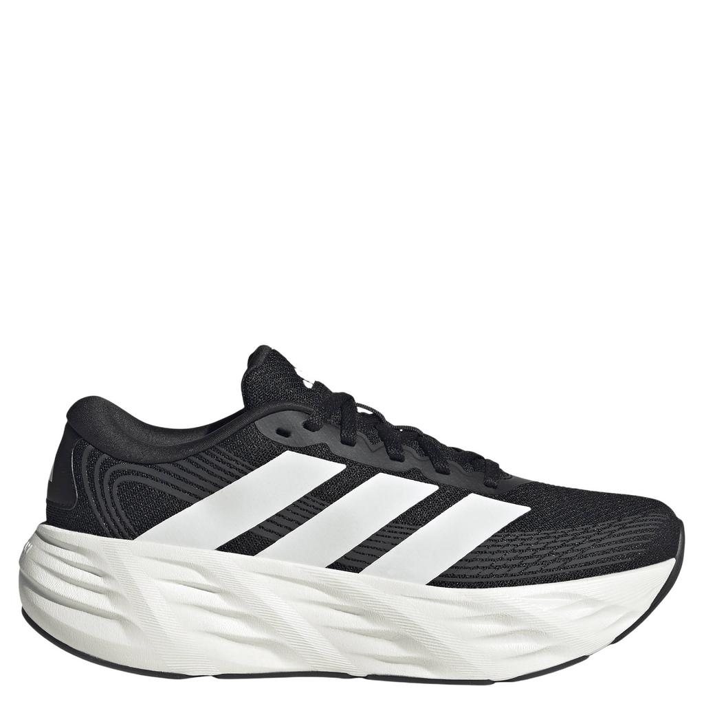 Zwart en witte dames adidas Performance Galaxy hardloopschoenen - van pu/voering: mesh/voetbed: eva met veters