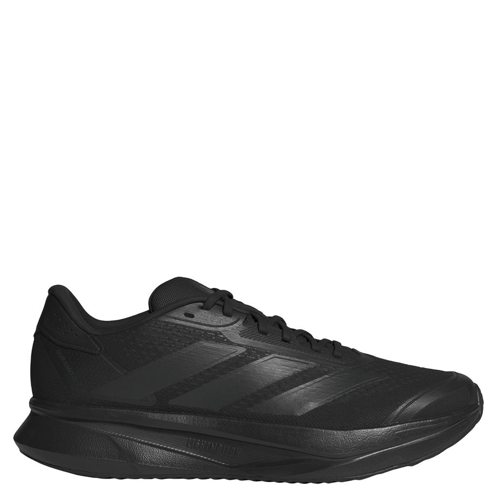Zwarte heren adidas Performance Duramo mesh hardloopschoenen - van mesh-pu/voering: mesh/voetbed: eva met veters