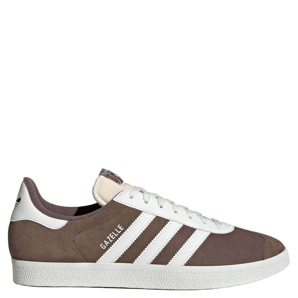 adidas Originals Gazelle leren sneakers - bruin/wit