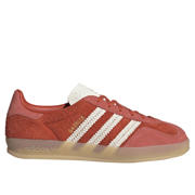 thumbnail: adidas Originals Gazelle leren sneakers - oranje/ecru