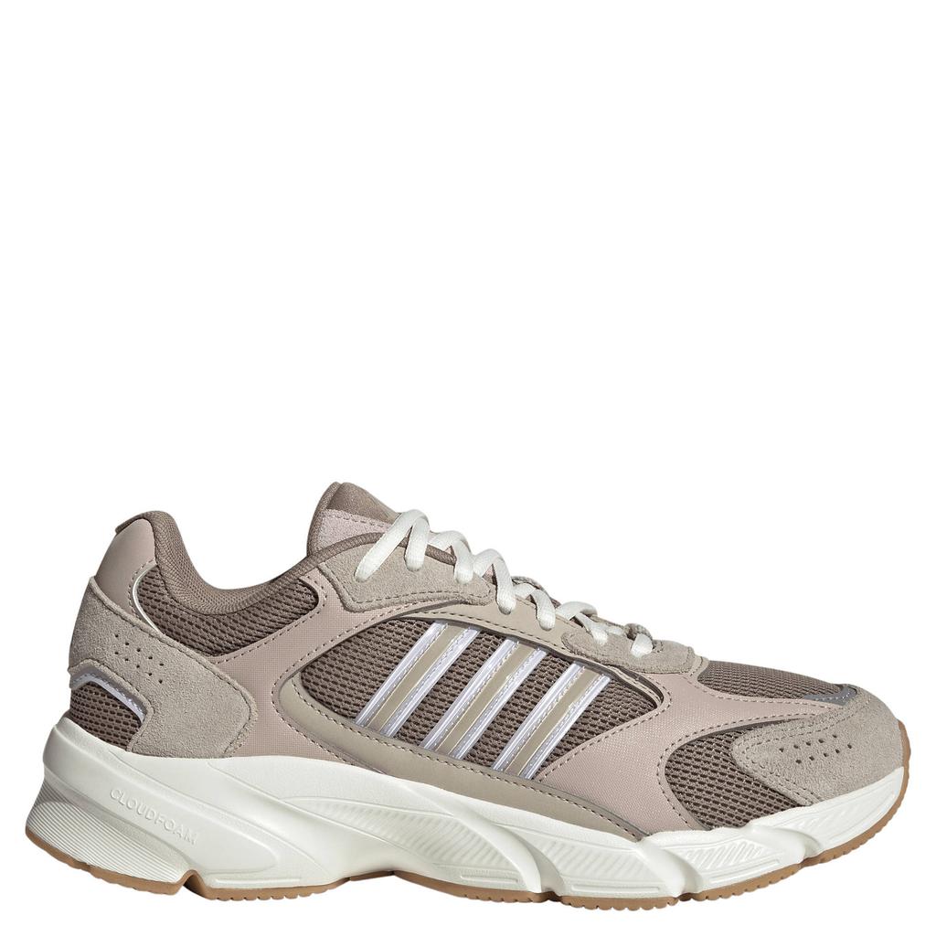 Zand en oudroze dames adidas Sportswear Crazychaos 2000 sneakers van leer-mesh/voering: mesh/voetbed: eva met veters