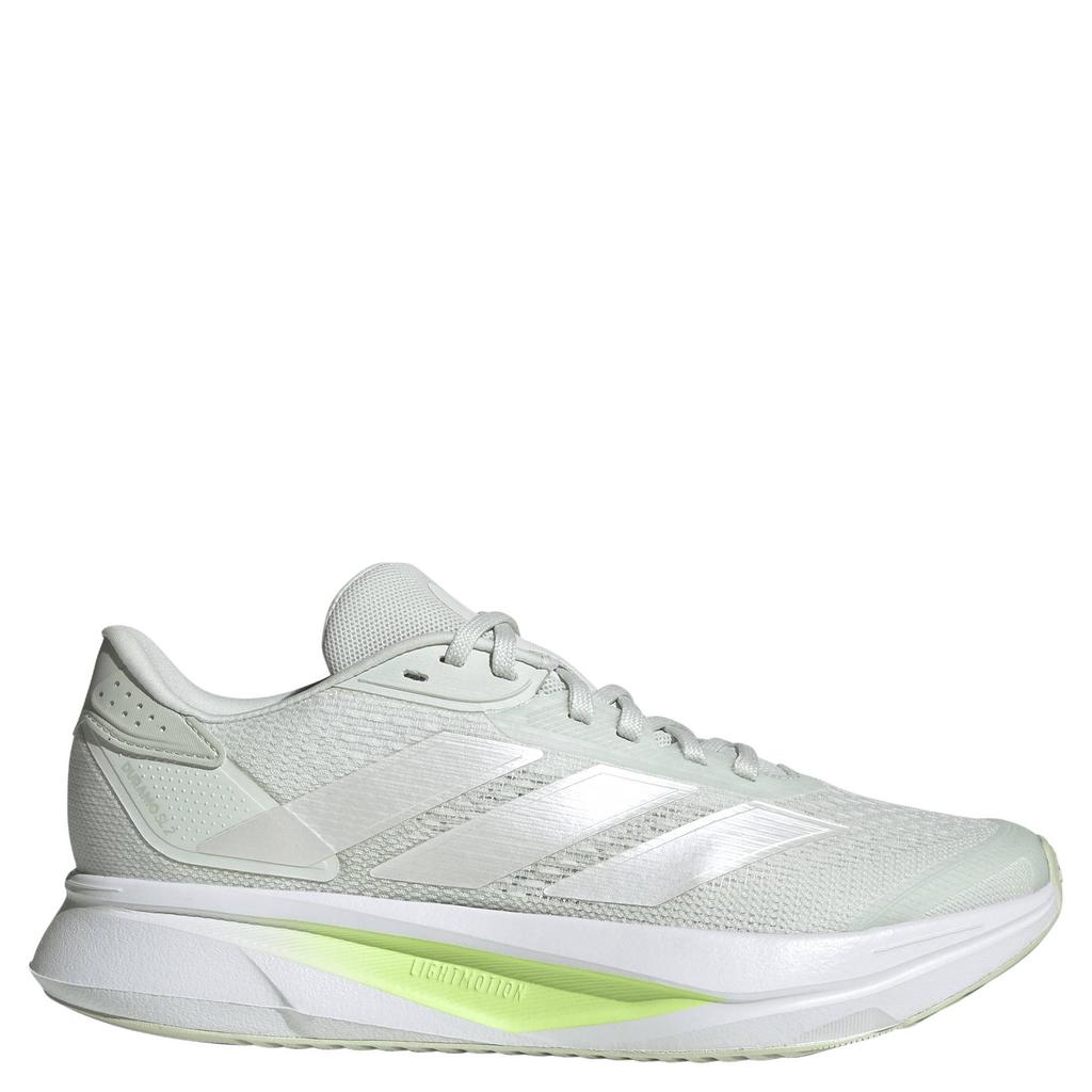 Lichtblauw en witte dames adidas Performance Duramo SL2 hardloopschoenen - van mesh-pu/voering: mesh/voetbed: eva met veters