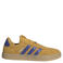 adidas Sportswear VL Court 3.0 leren sneakers - geel/kobaltblauw