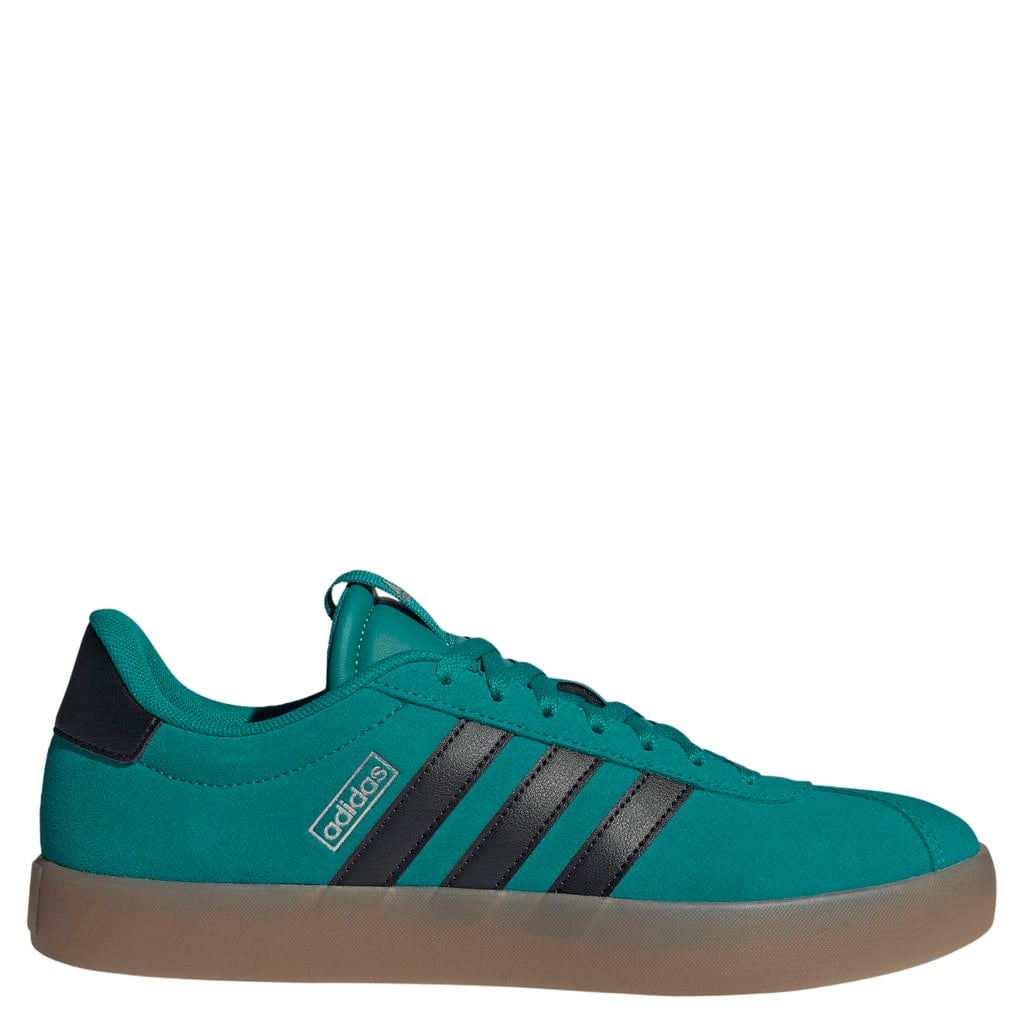 adidas Sportswear VL Court leren sneakers - groen/zwart