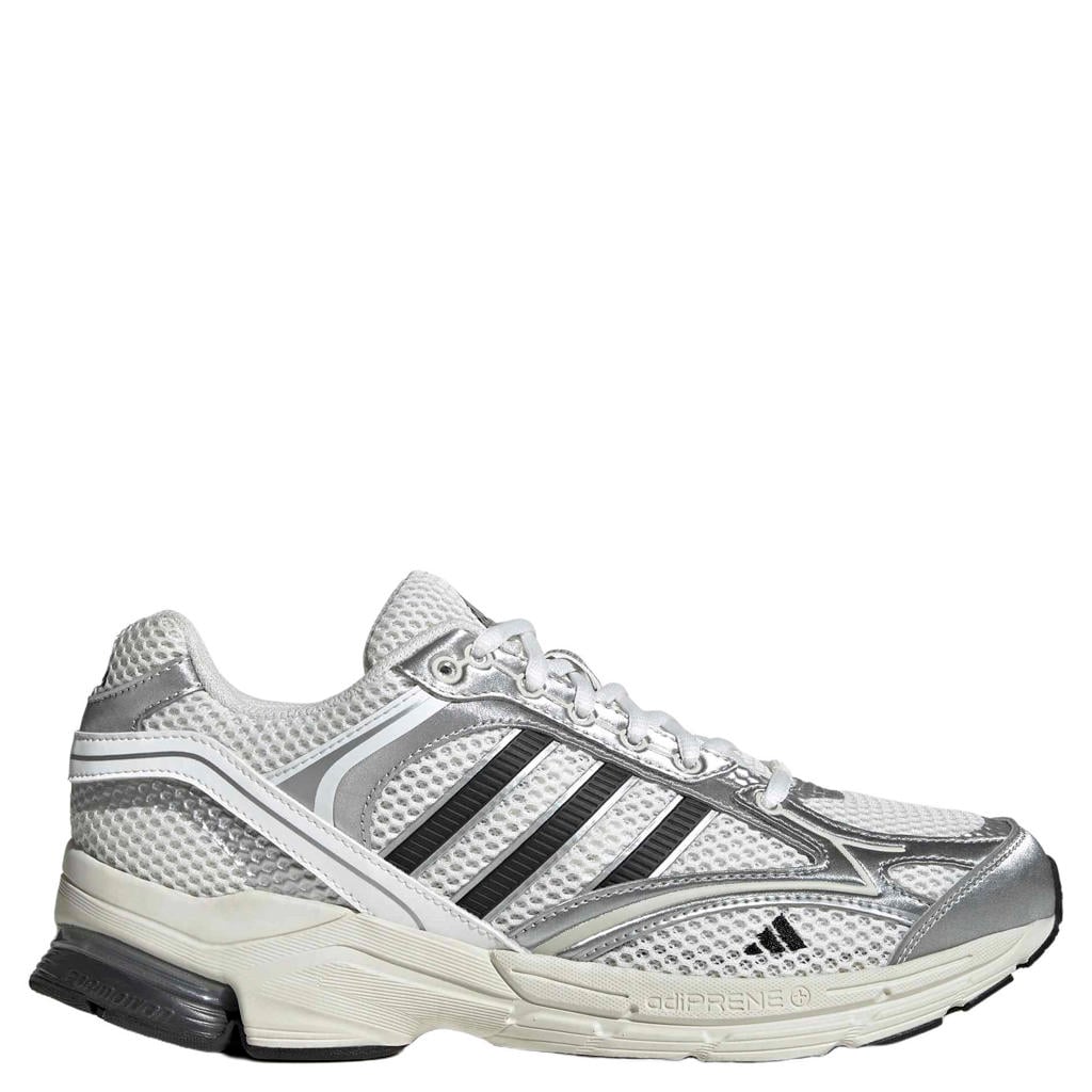 Wit en zwarte unisex adidas Sportswear leren sneakers - van mesh-pu/voering: mesh/voetbed: eva met veters