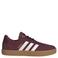 adidas Sportswear VL Court 3.0 suede sneakers donkerrood/wit
