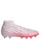 adidas Performance F50 Sprakfusion League FG/AG senior imitatieleren voetbalschoenen - roze/wit