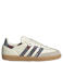 adidas Originals Samba OG leren gebloemde sneakers - ecru/blauw