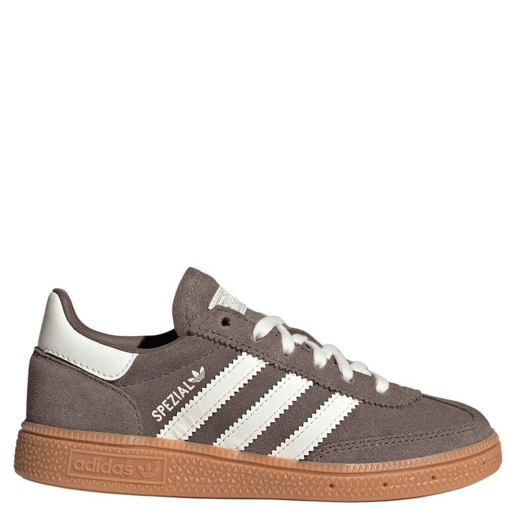 adidas Originals Handbal Spezial suède sneakers - bruin/ecru